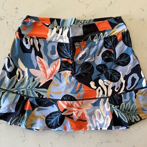 Dona Jo JoJo Tennis Skirt Size XL Multi Colored